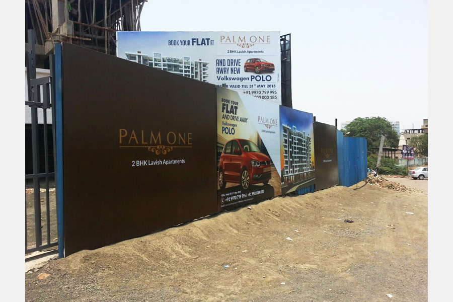 Palm One City Hoarding